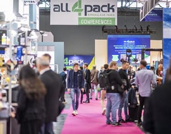 Visitors in the aisles of the show