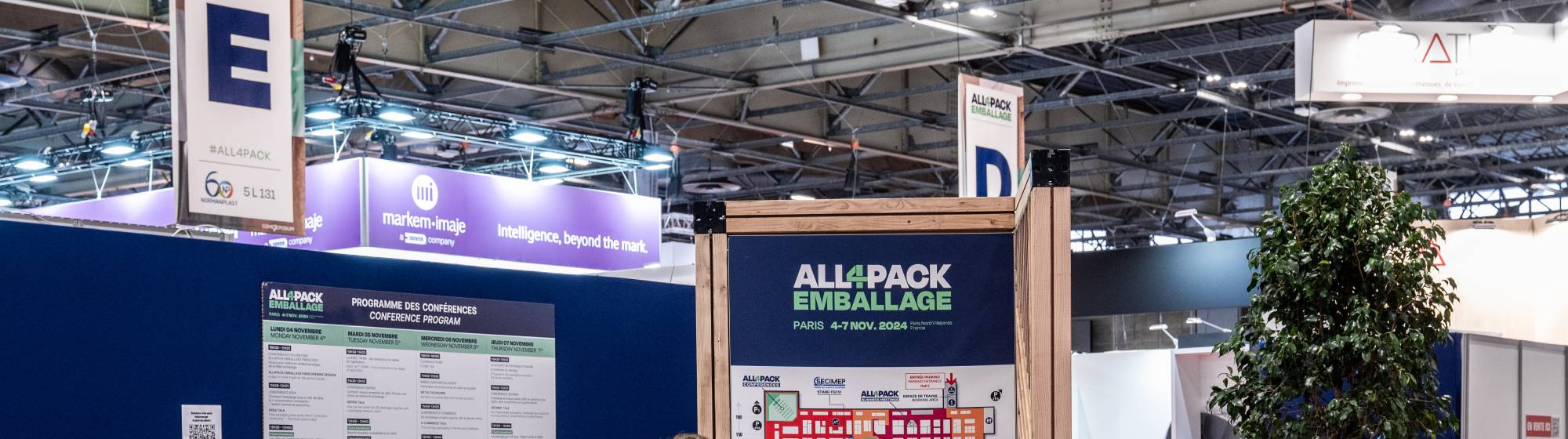 The entrance of ALLFORPACK EMBALLAGE PARIS