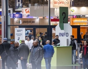 ALLFORPACK exhibition information area; 