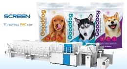 A diagram of dog packaging production.