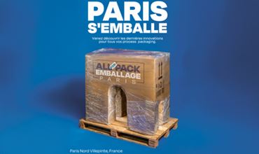 affiche- ALLFORPACK EMBALLAGE PARIS - Paris s'emballe