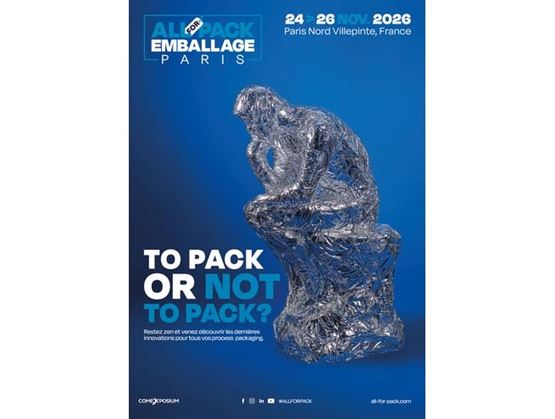 ALLFORPACK EMBALLAGE PARIS - affiche penseur