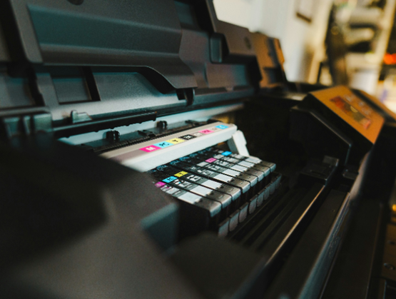 printer with colored inks