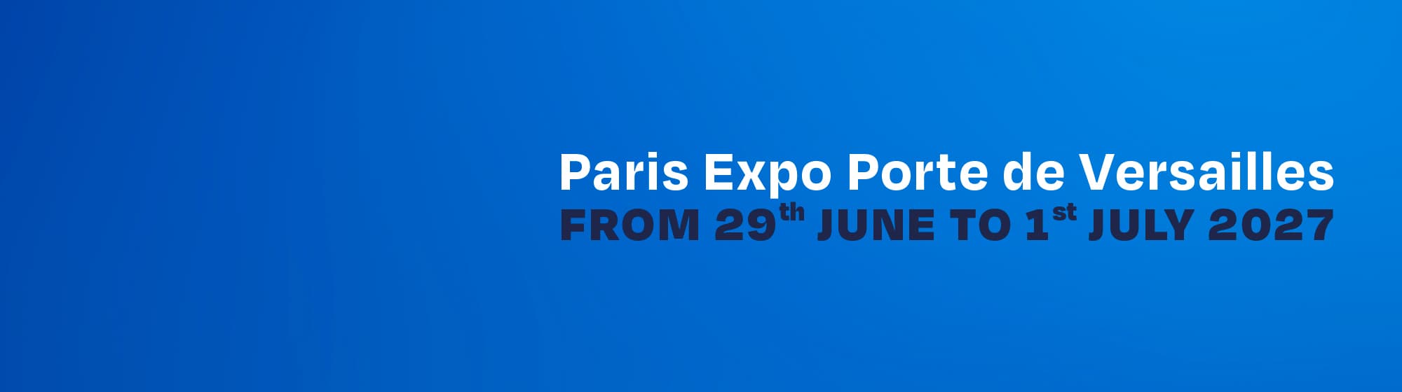 Localisation & date of the ALLFORPACK EMBALLAGE PARISshow