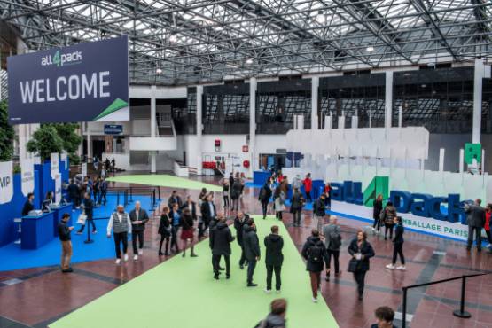 Entrée du salon ALLFORPACK EMBALLAGE PARIS