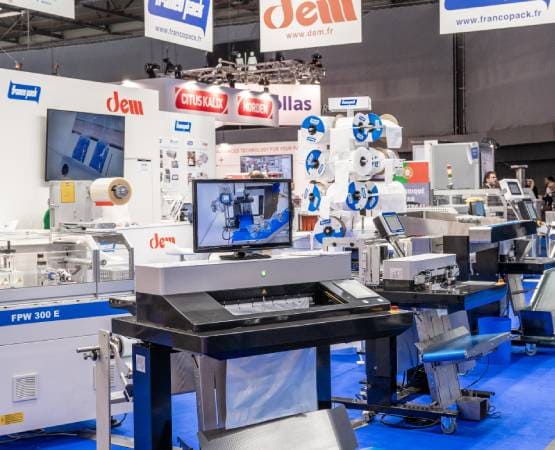 Un stand au salon ALLFORPACK EMBALLAGE PARIS